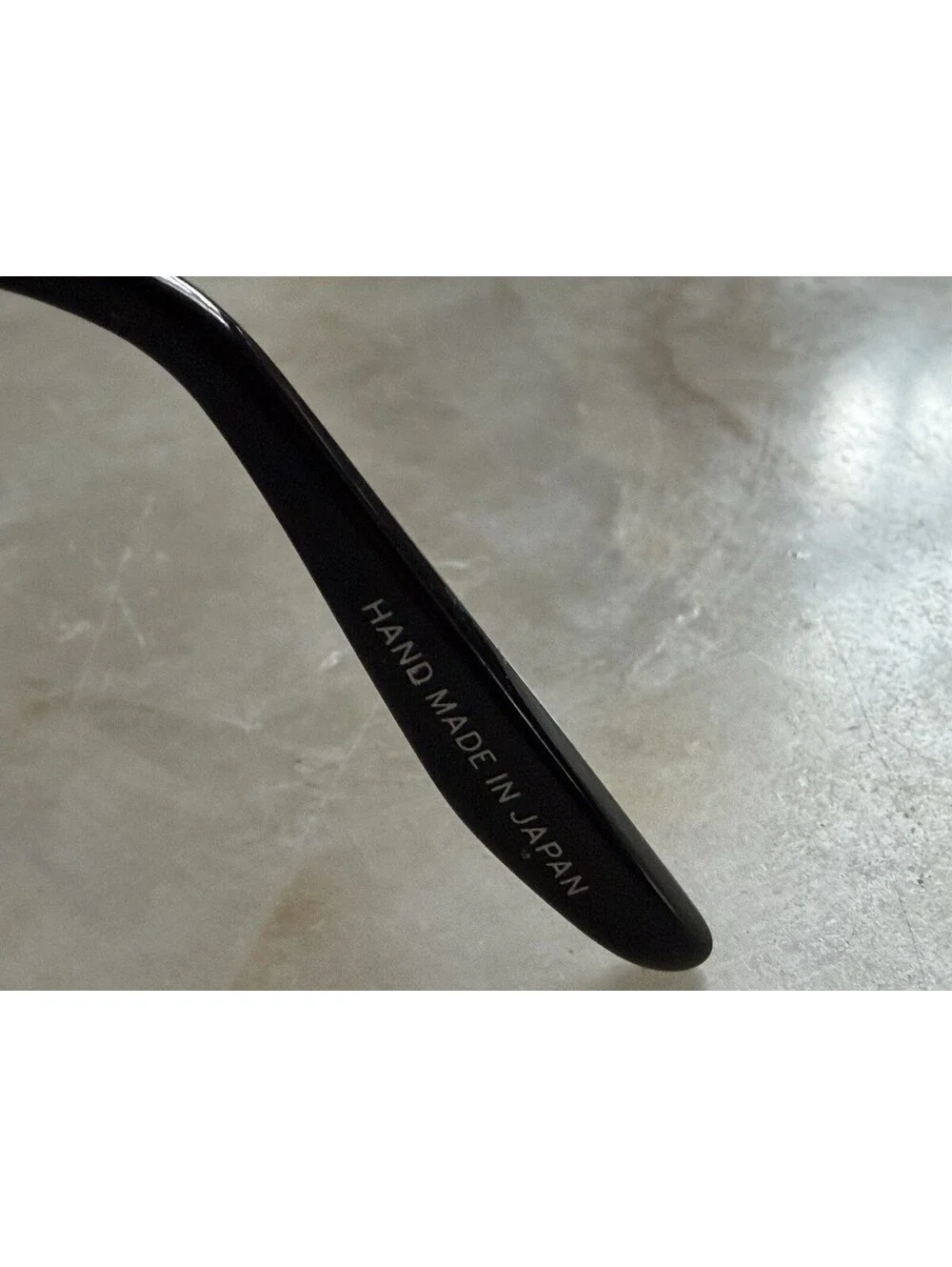 Barton Perreira Griffin Sunglasses Black Gold Made in Japan Round Handcrafted